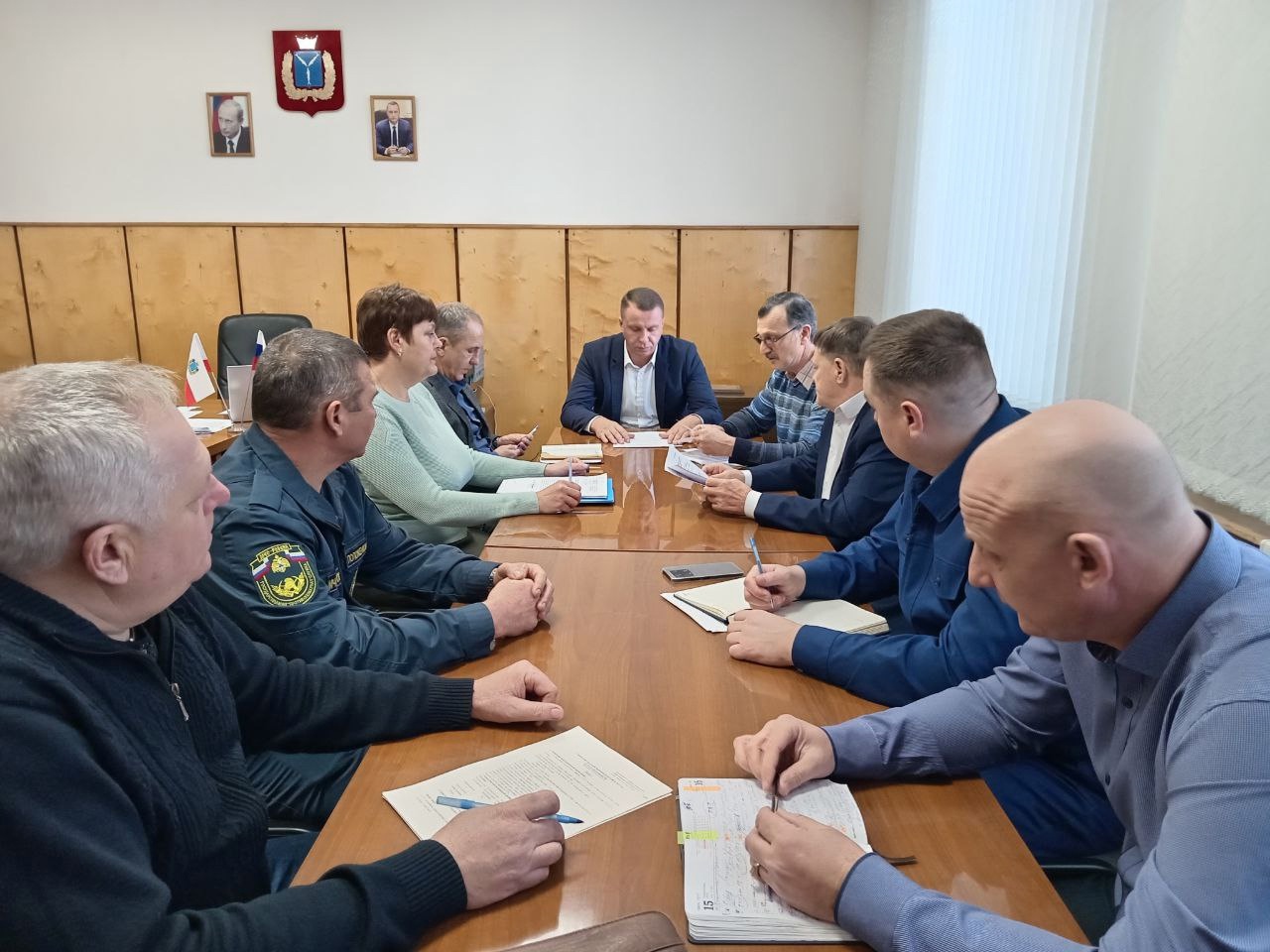 Ежегодная плановая командно-штабная тренировка.