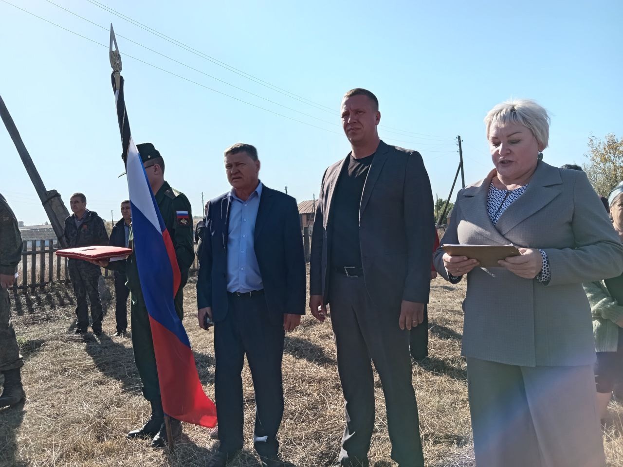 В Невежкино похоронили бойца СВО.