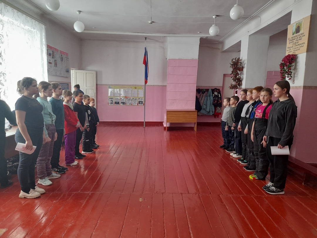 В школе села Юнгеровка прошла спортивная игра &quot;Зарница&quot;.
