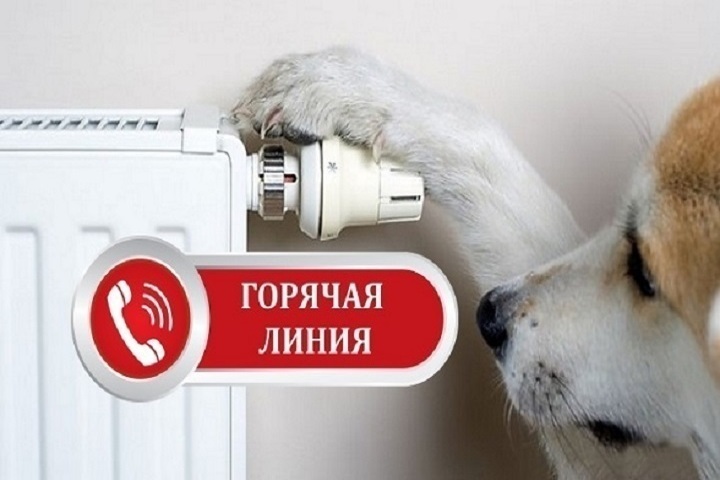 В районе работает "горячая линия" по вопросам отопления.