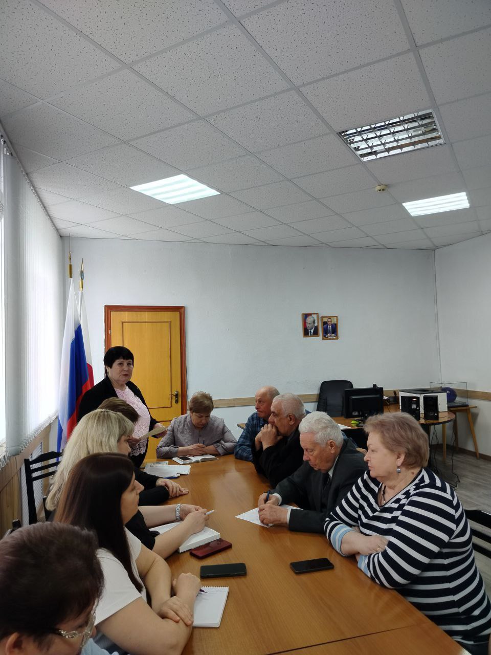  Состоялось заседание Общественного совета Лысогорского муниципального района.