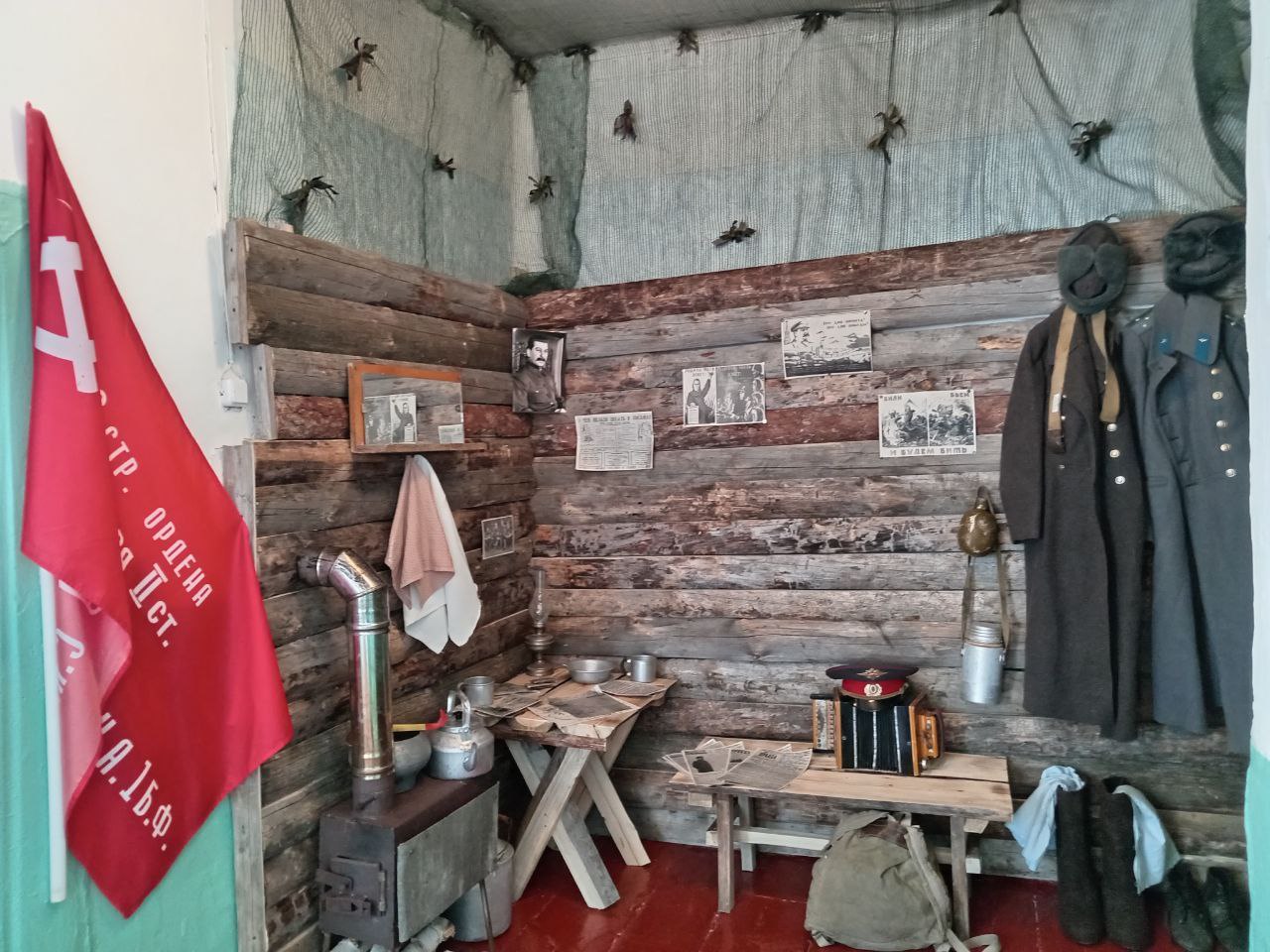 В Атаевке создали краеведческий уголок, посвящённый событиям Великой Отечественной войны.