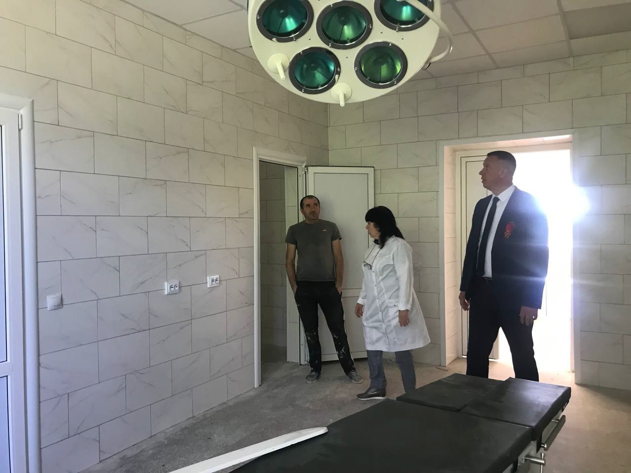 Сергей Фартуков с рабочим визитом посетил районную больницу.